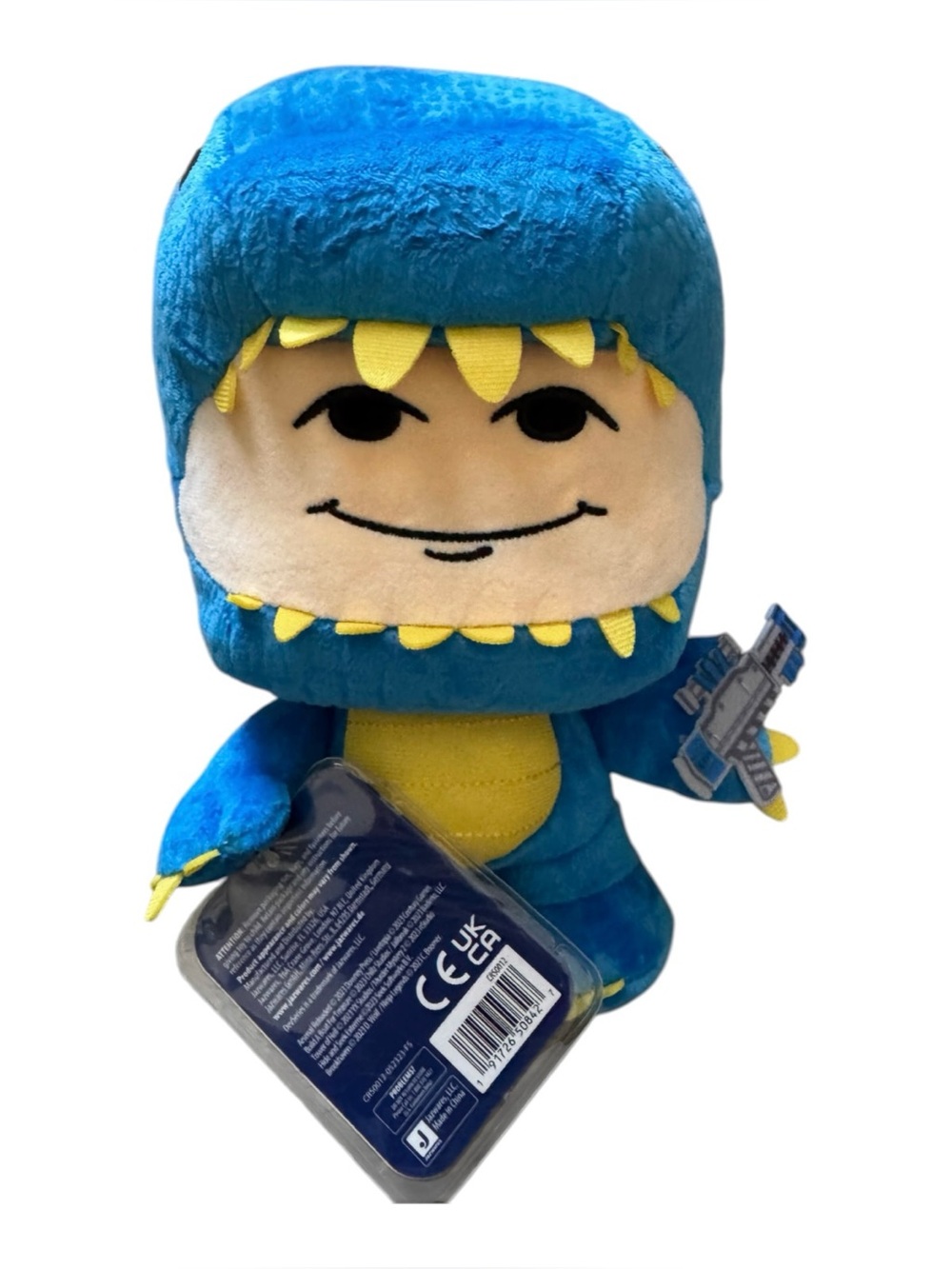 Jazwares DevSeries Roblox Arsenal Reloaded Blue Rex 8in Plush NWT